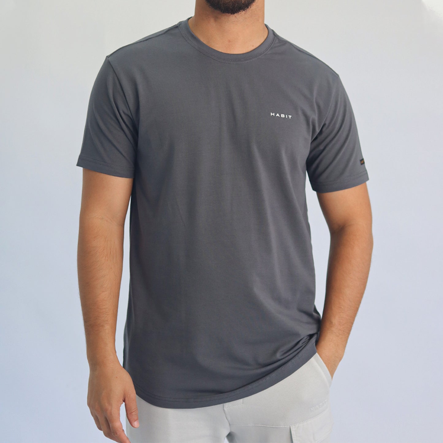 Men T-shirt gray