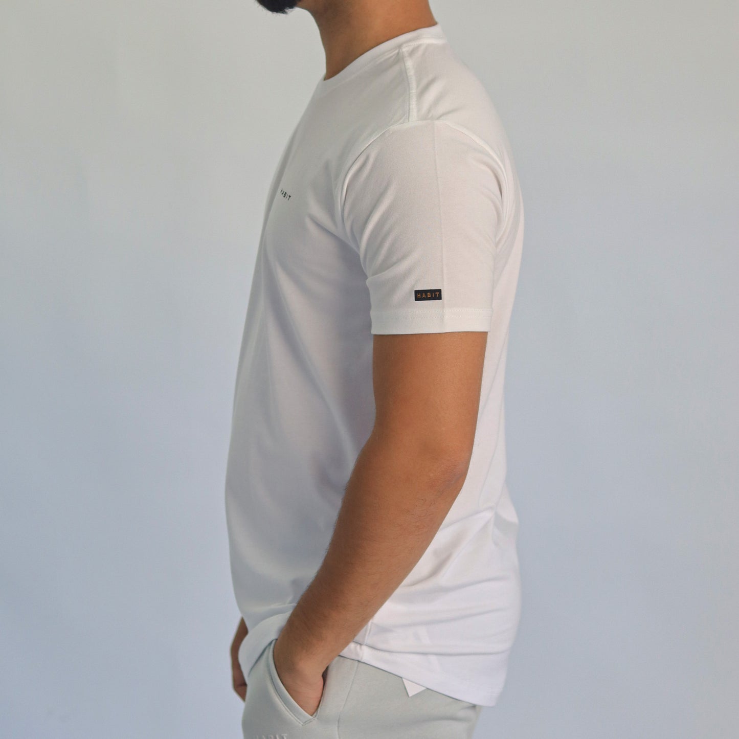 Men T-shirt white