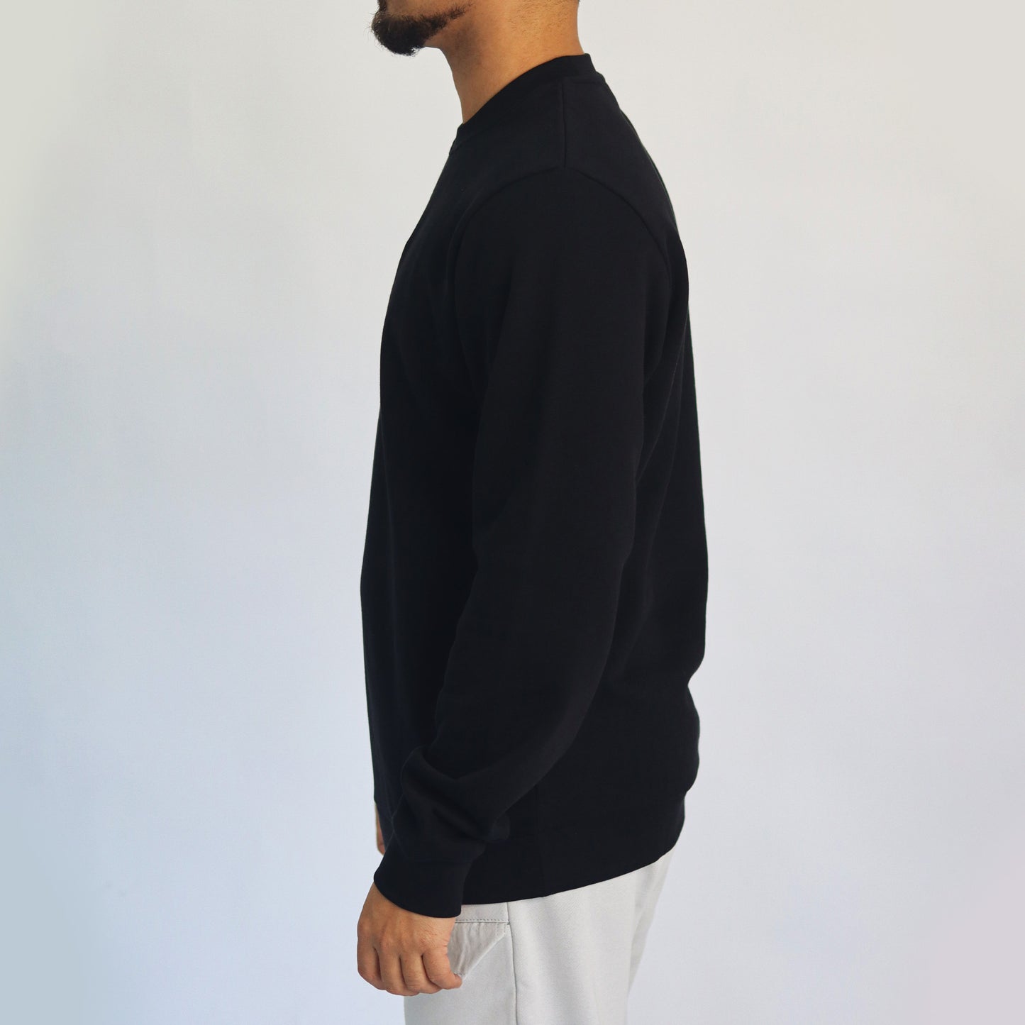Men sweatshirt black