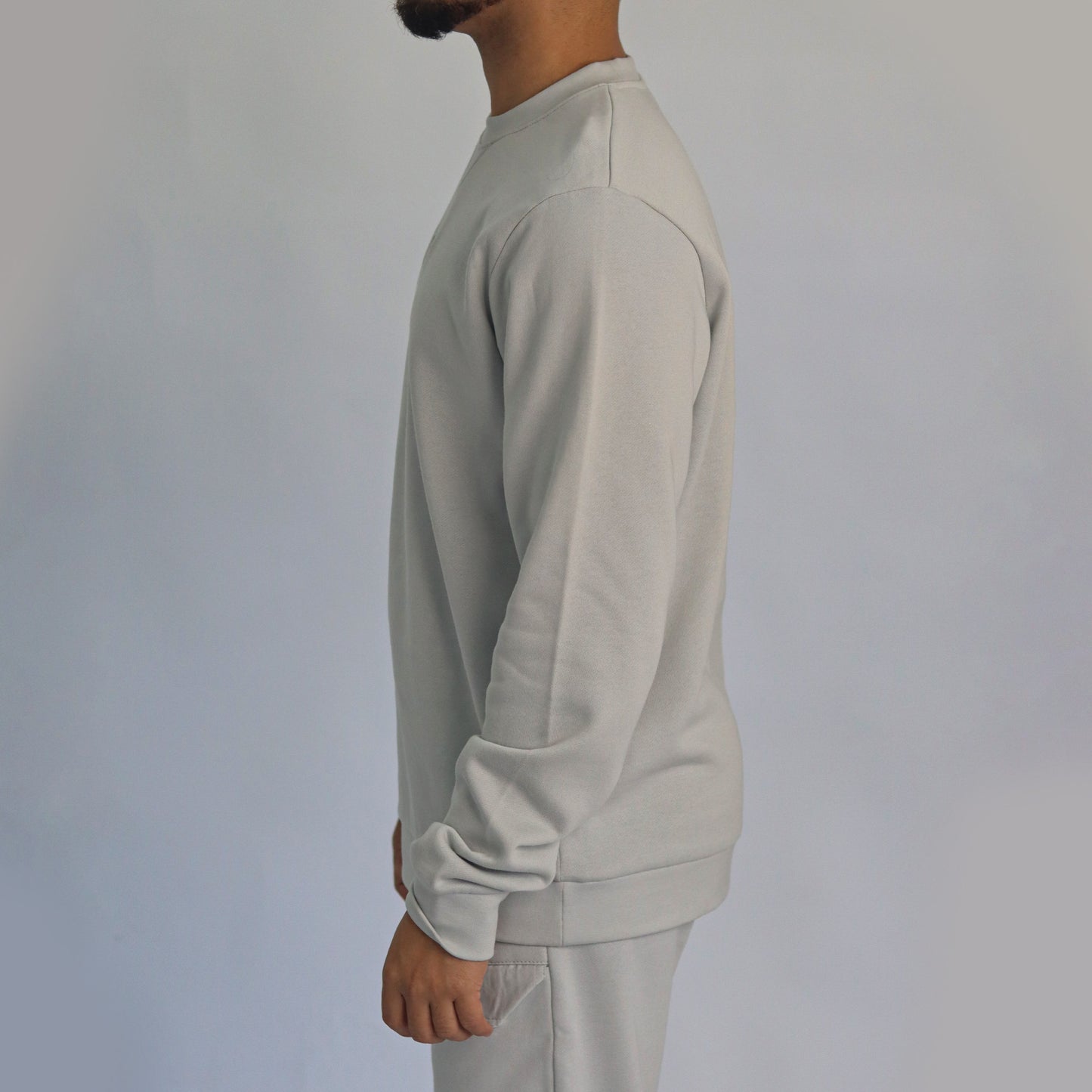 Men sweatshirt gray