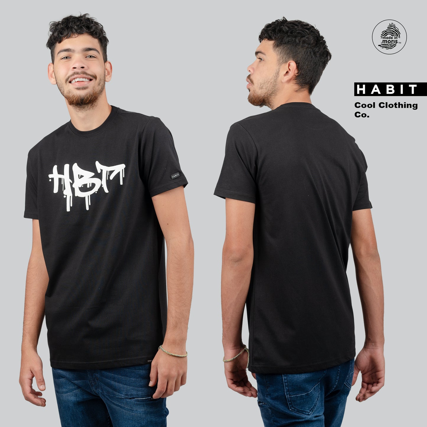 Men HBT t-shirt black