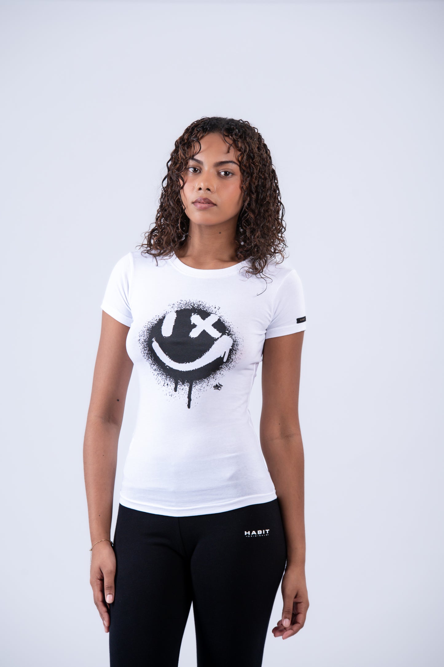Smiley Gig Fitted T-Shirt