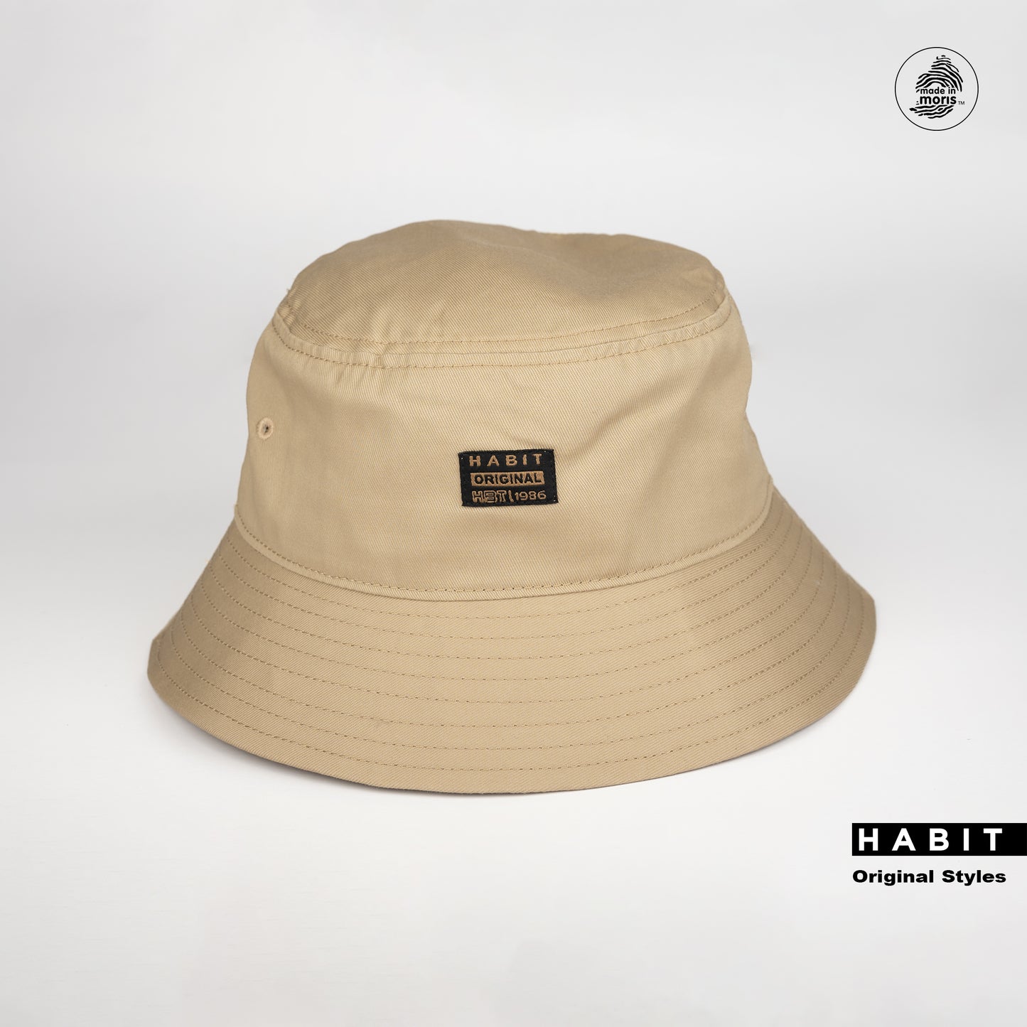 Bob hat, casquette beige