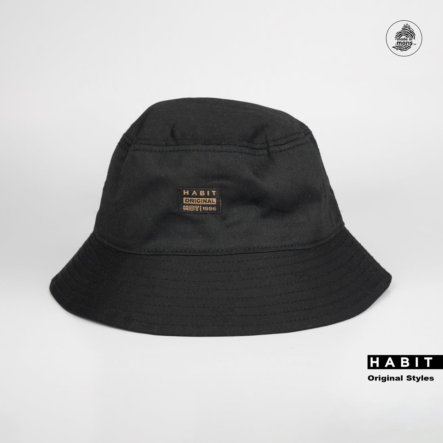 Bob hat, casquette black