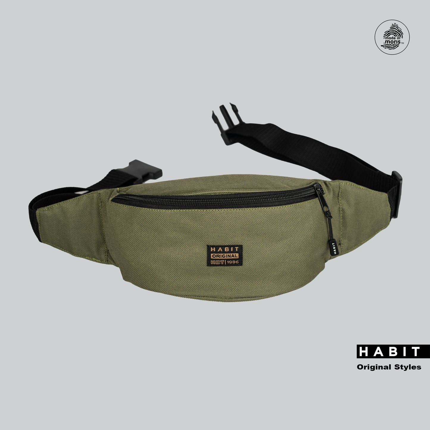 waisbag, sacoche green