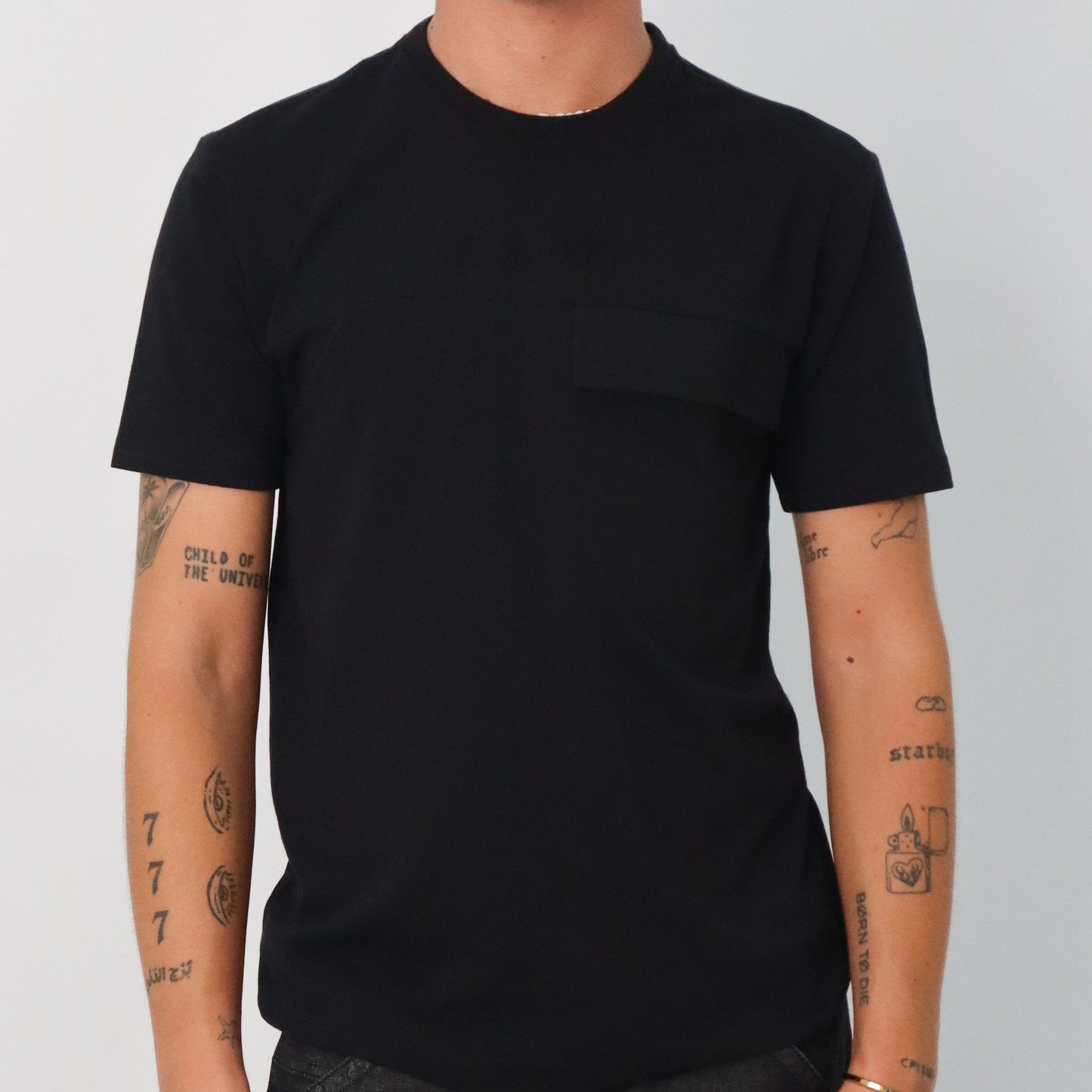 Men t-shirt Black