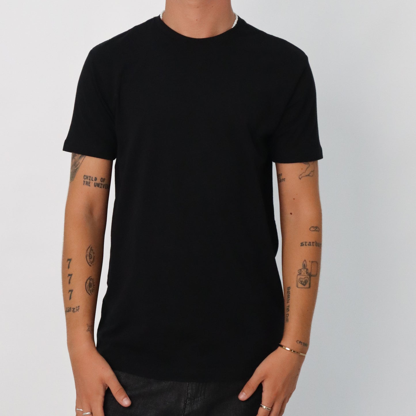 Men t-shirt Black