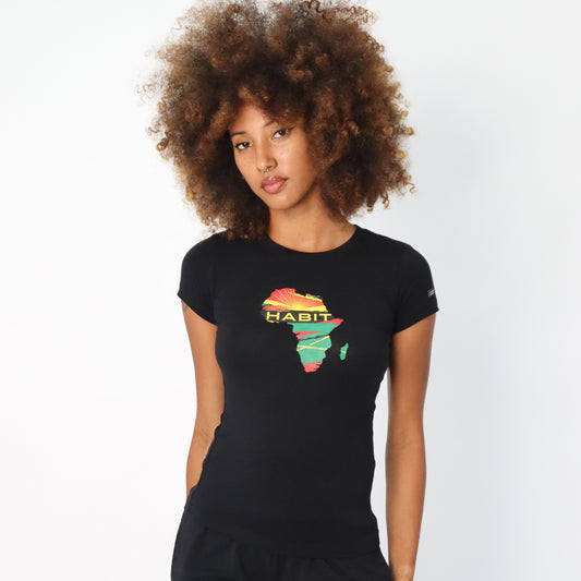 Women t-shirt Black