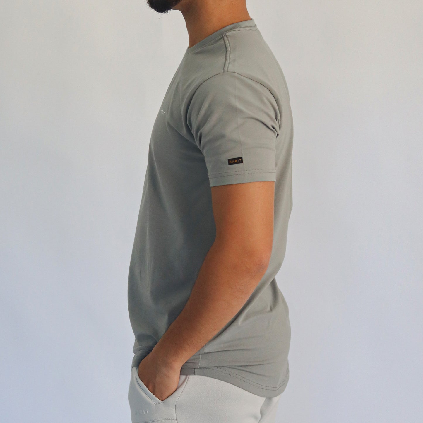 Men T-shirt gray