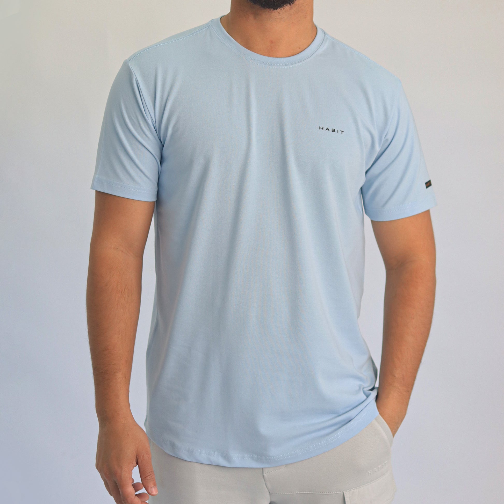 Men T-shirt blue