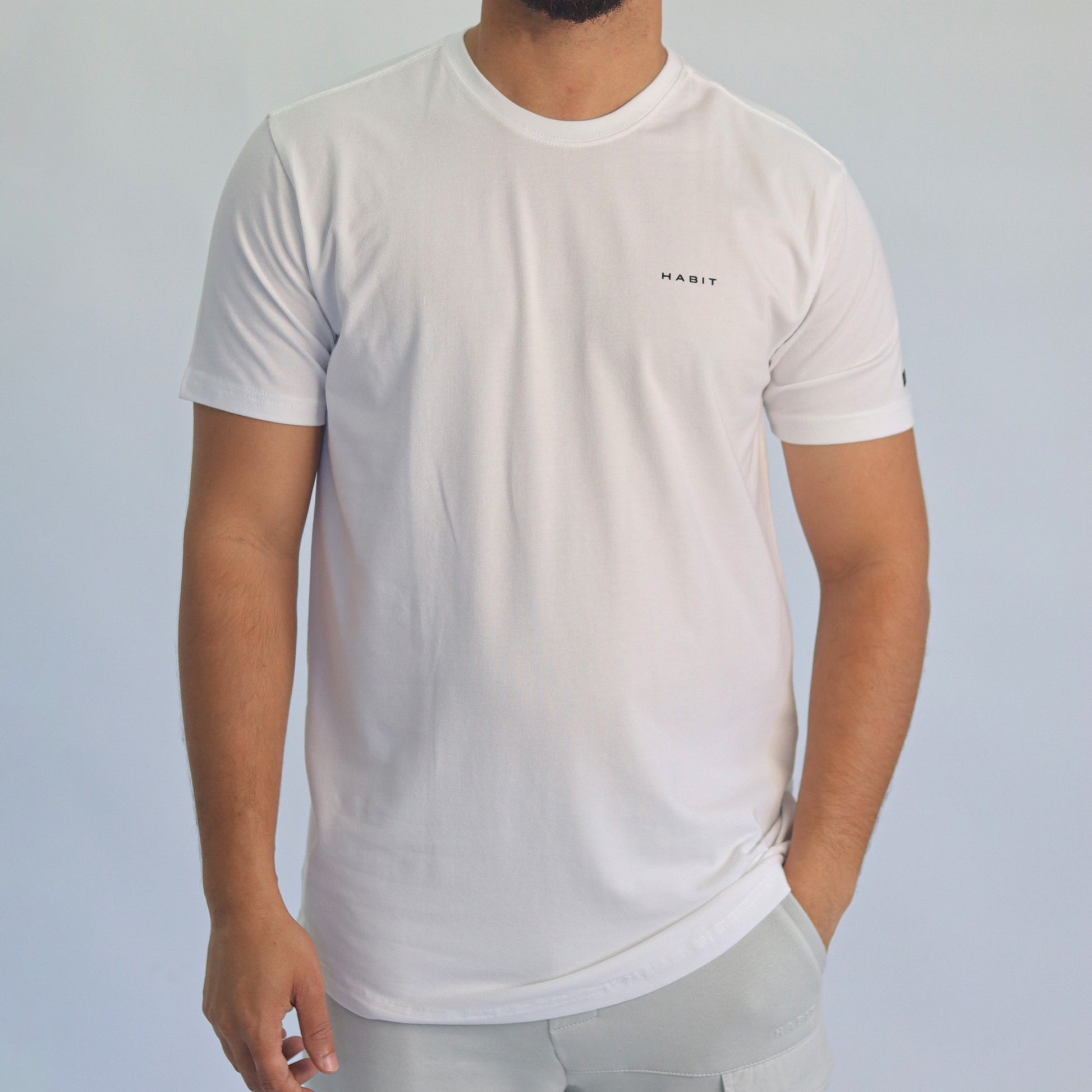 Men T-shirt white