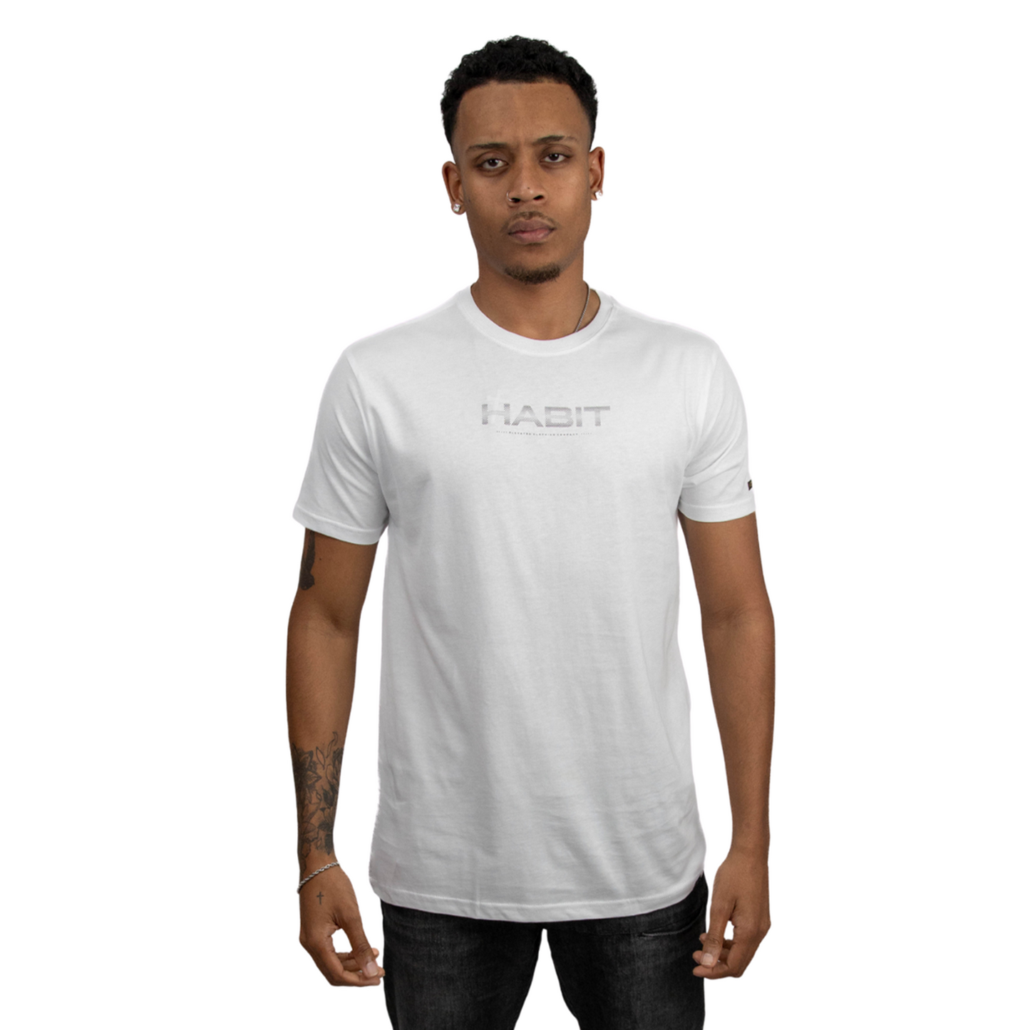 Men T-shirt White