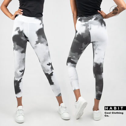 women legging sport white