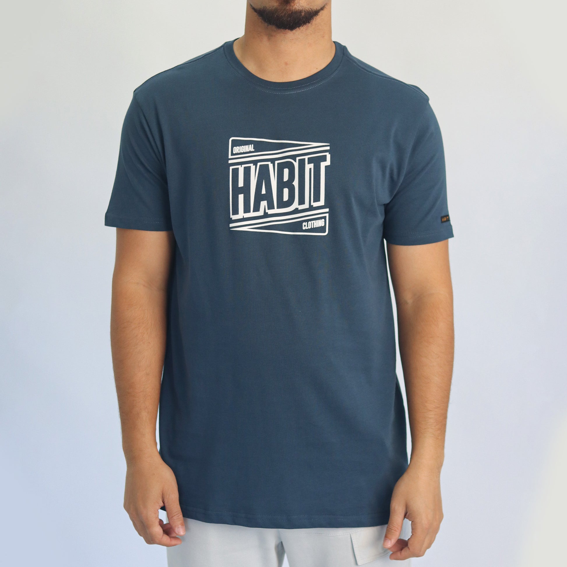 Men T-shirt blue
