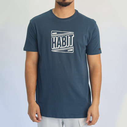 Men T-shirt blue