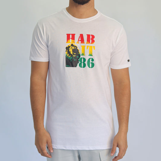 Men T-shirt white