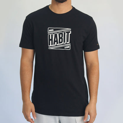Men T-shirt black