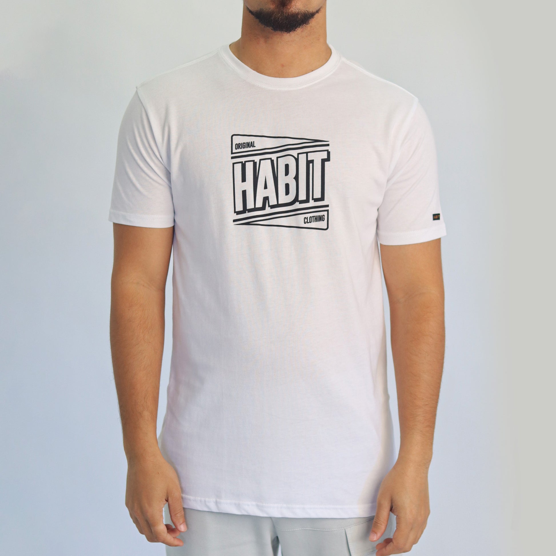 Men T-shirt white