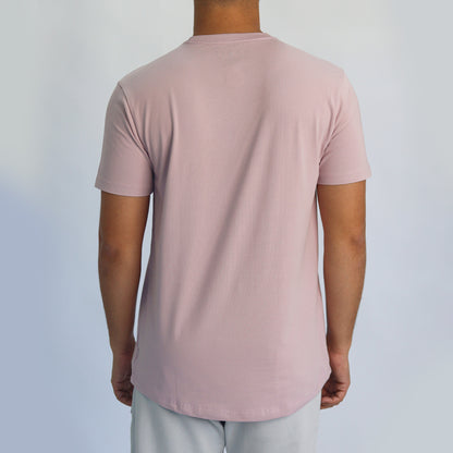 Men T-shirt pink