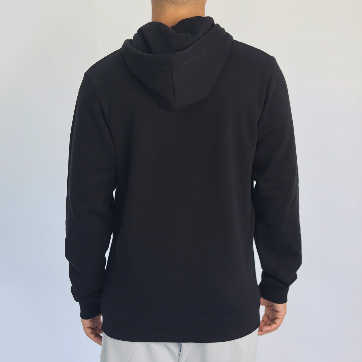 Men hoodie black