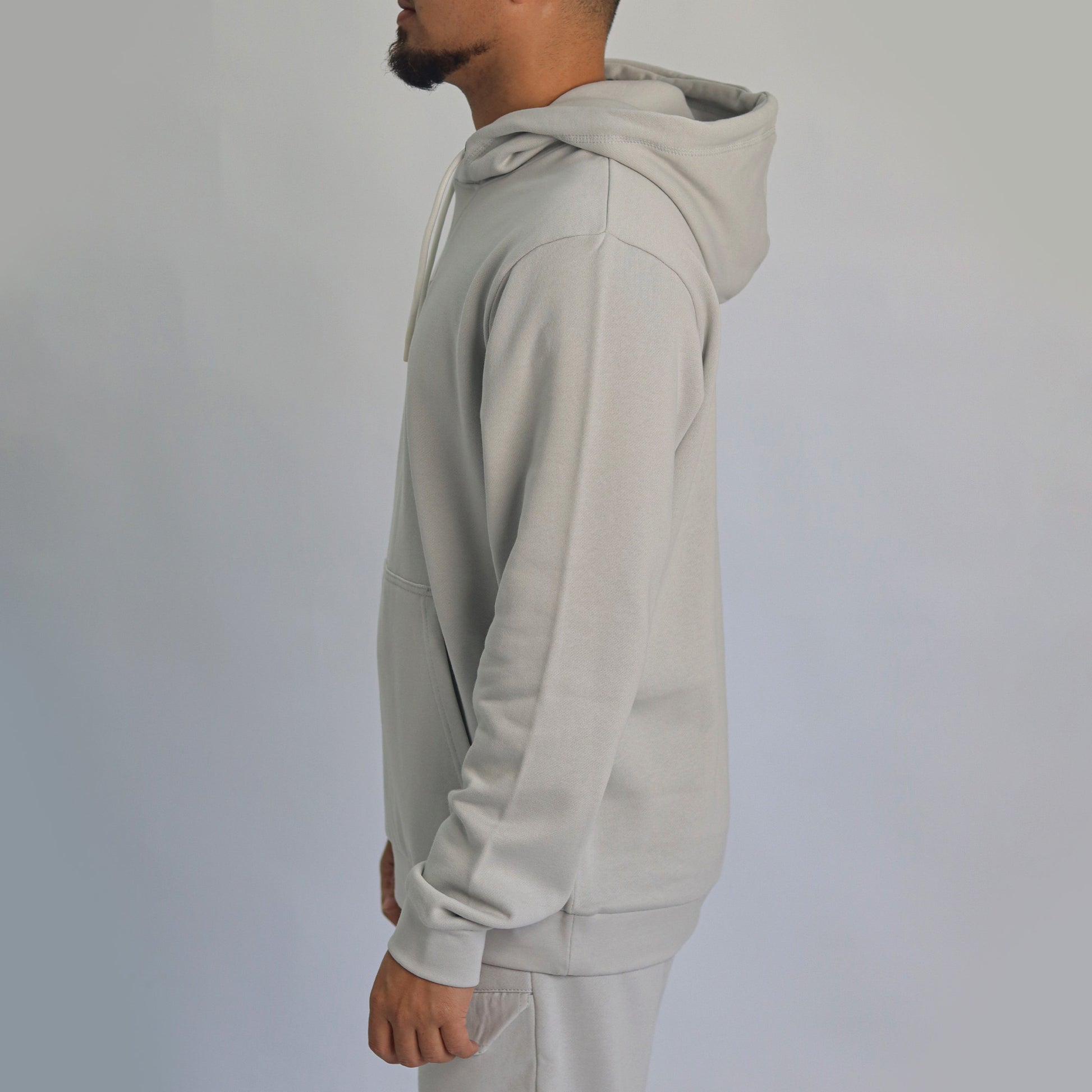 Men hoodie gray