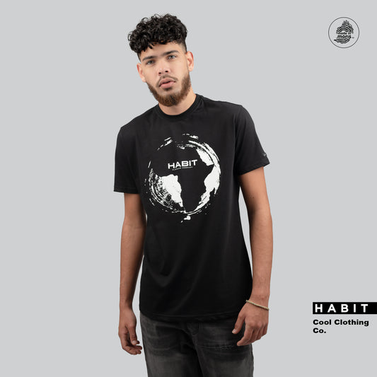 Men africa t-shirt black