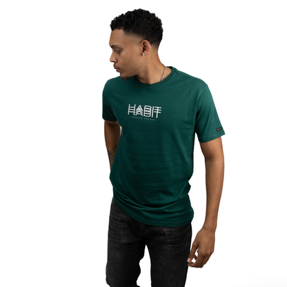 Basic T-shirt Black Green