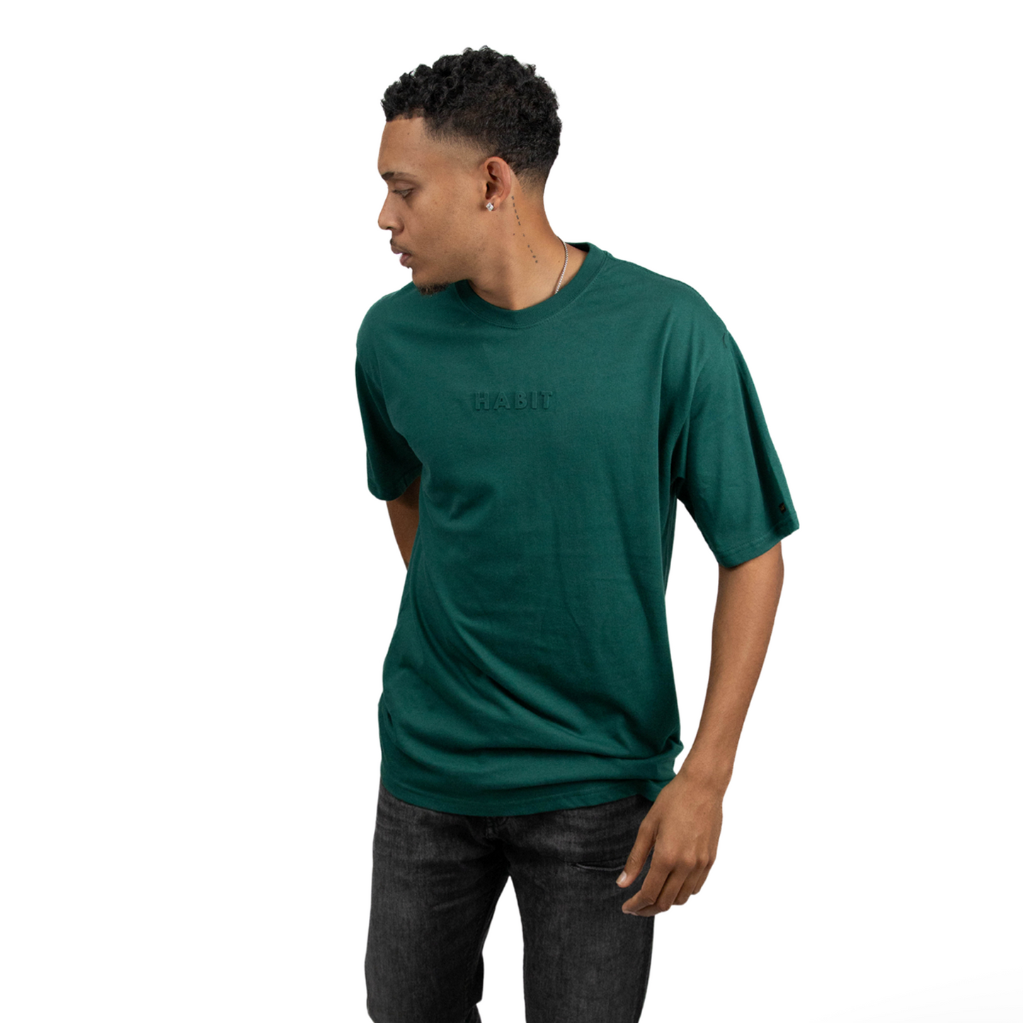 Men T-shirt Green