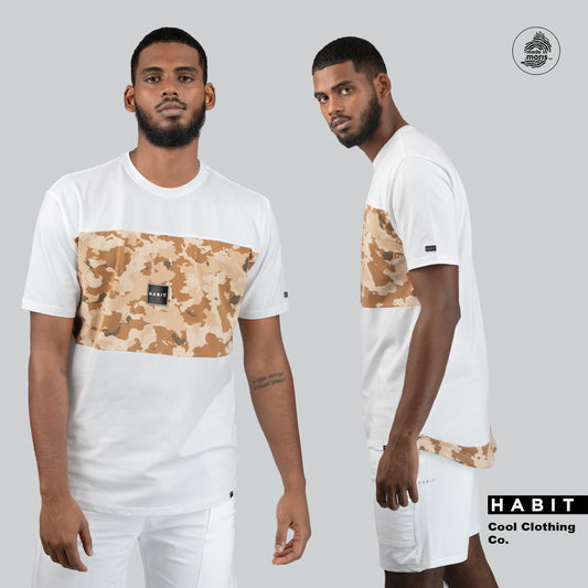 men tshirt camo white