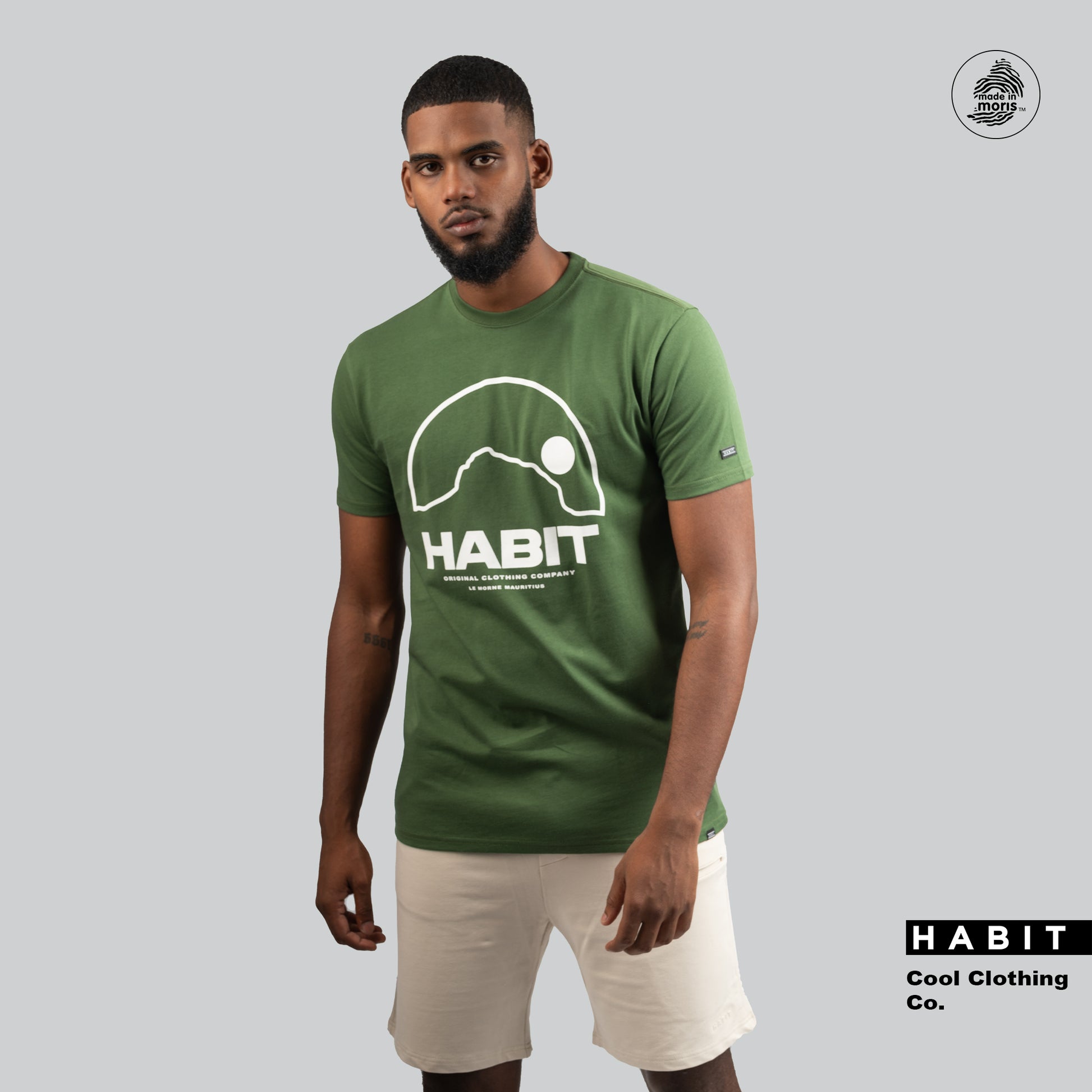 men tshirt green