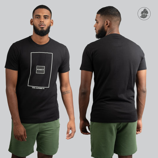 men tshirt black