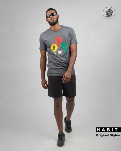 Men t-shirt HBT grey