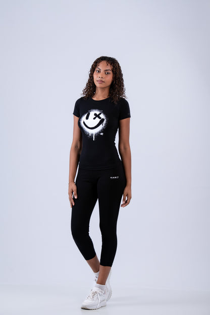 Smiley Gig Fitted T-Shirt