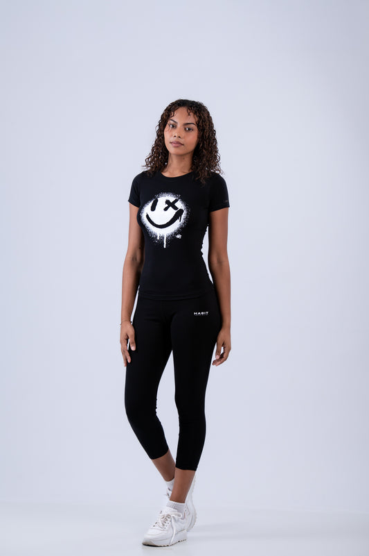 Smiley Gig Fitted T-Shirt