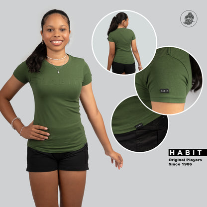 women tshirt green