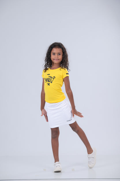 Girls Throw Up Fitted T-Shirt