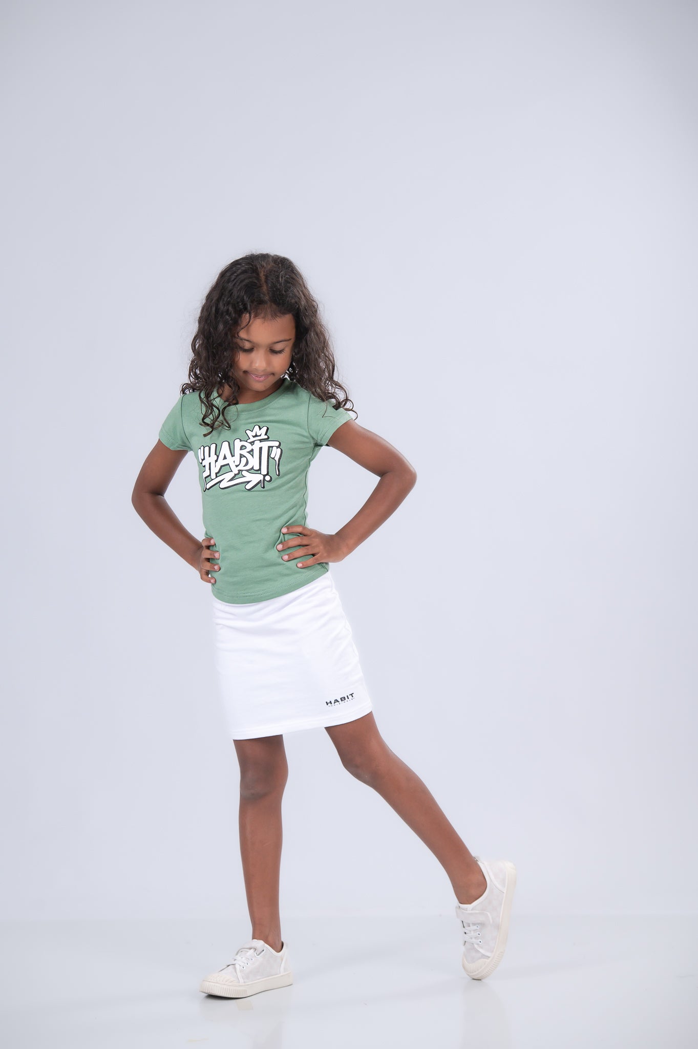 Girls Street Fitted T-Shirt