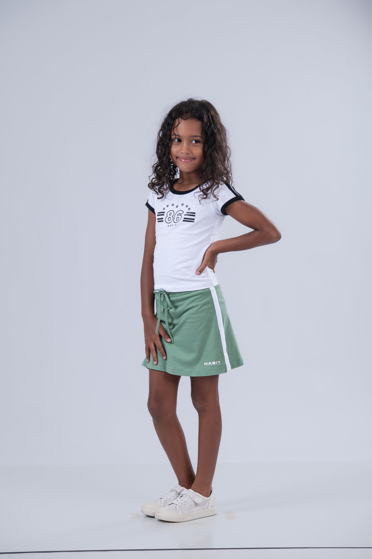 Girls Spiced Jersey Skirt