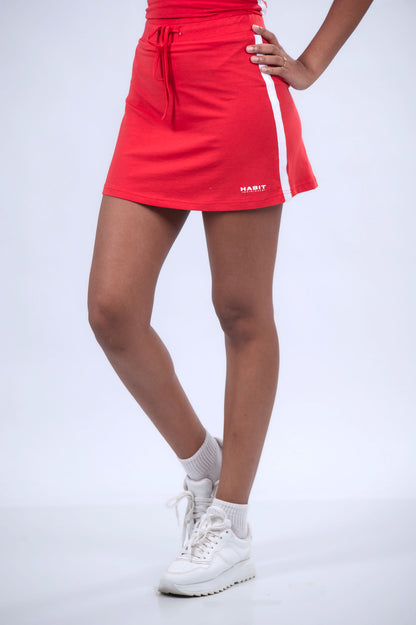 Spiced Mini Jersey Lycra Skirt