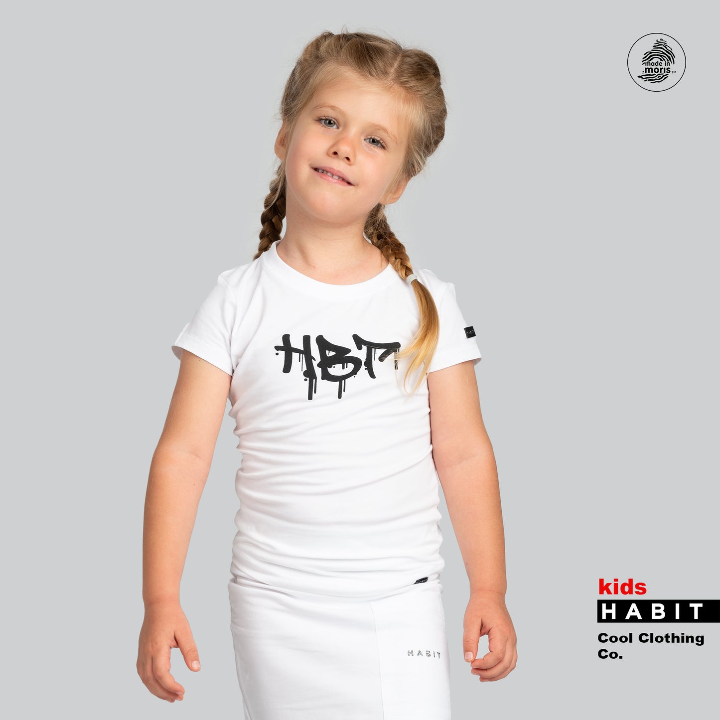 Kids girl t-shirt white