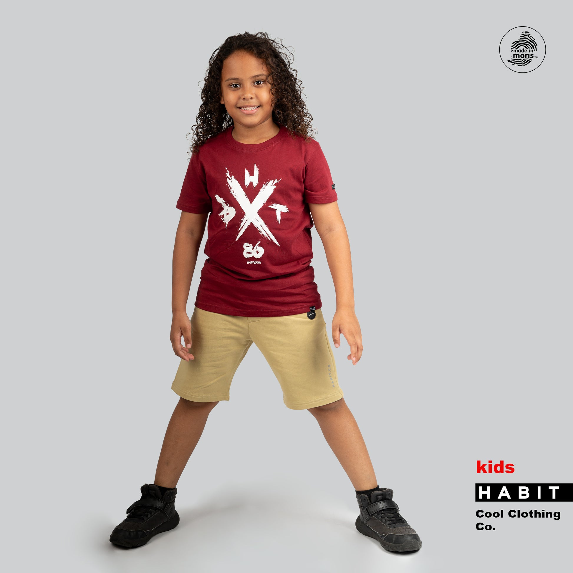 kid boy tshirt red