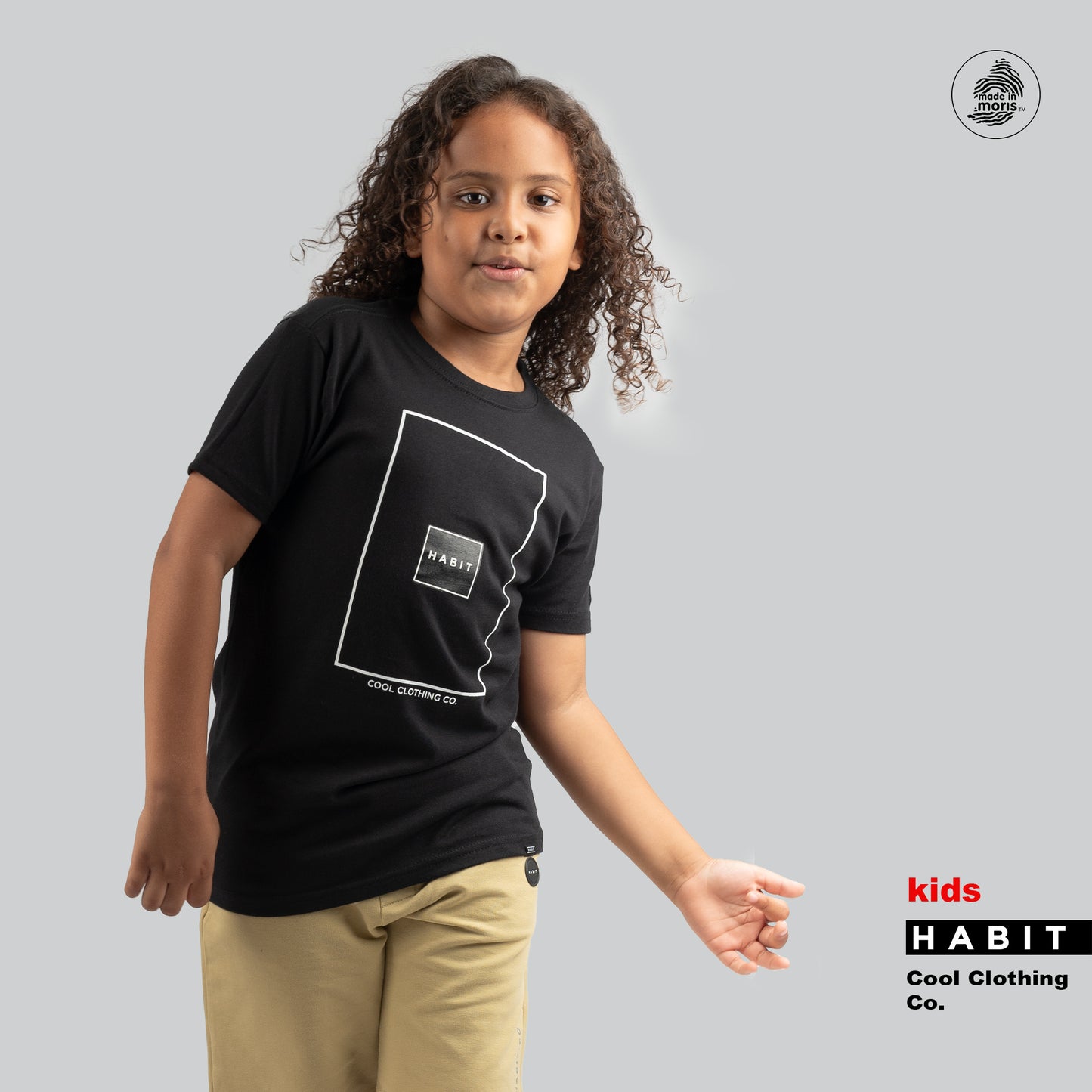 kid boy tshirt black