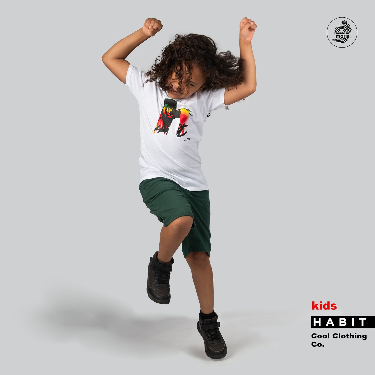 Boys Reggae H Lion Basic T-Shirt