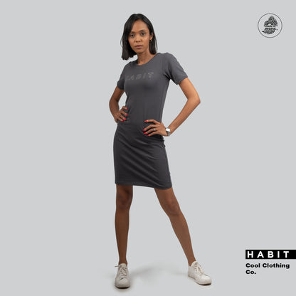 women dress grey