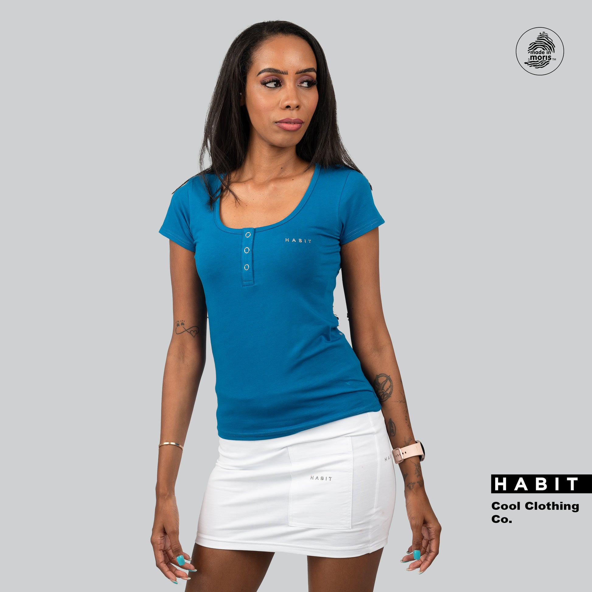 Women top blue