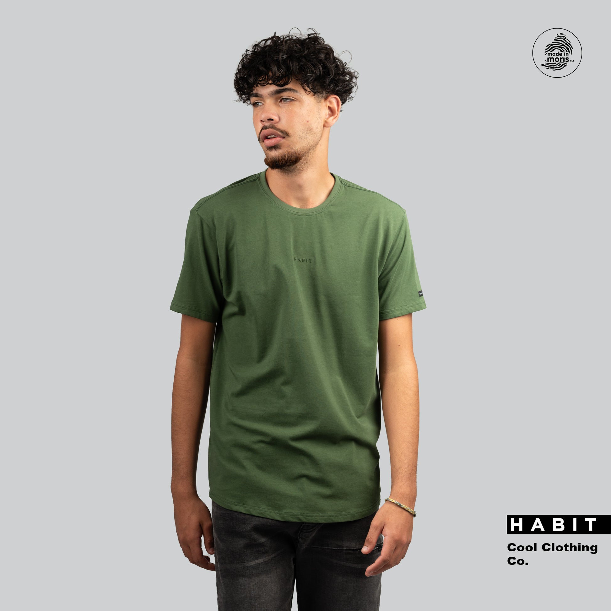 men tshirt green