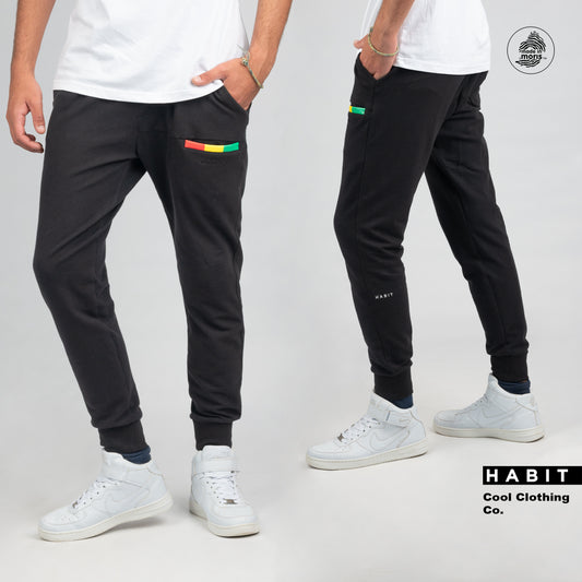 men jogging ,pants reggae black