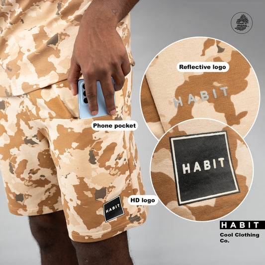 Camo Kit fleece Shorts