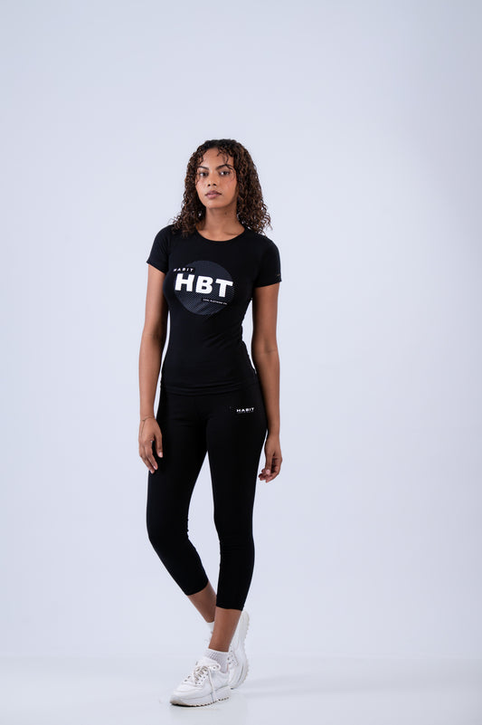 Logo Raw FittedT-Shirt
