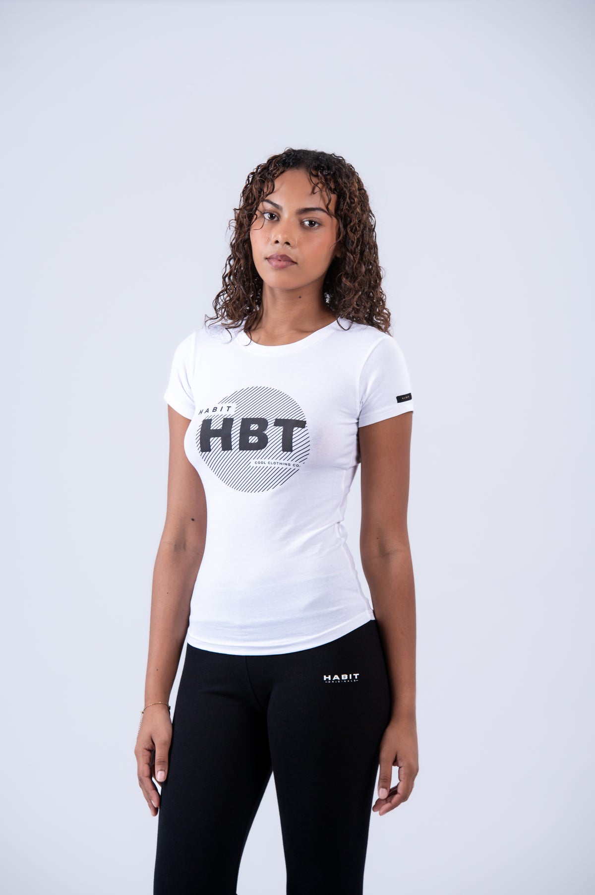 Logo Raw FittedT-Shirt